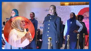 SHUHUDIA YALIOJIRI SAMIA FASHION ZANZIBAR UKUMBI WAFURIKA WAZIRI AWEKA AHADI NZITO [upl. by Fai]