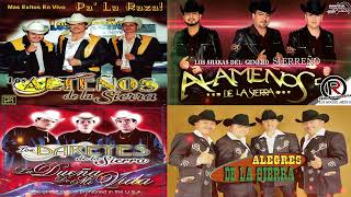 MIX de Cumbias de la Sierra Los Alteños VS Los Dareyes VS Los Alegres VS Los Alamenos De La Sierra [upl. by Guinna]