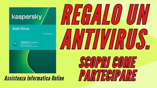 REGALO UN ANTIVIRUS PARTECIPA ALLESTRAZIONE [upl. by Arev]