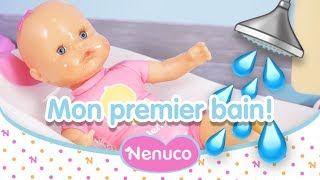 Nenuco Mon Premier Bain adore samuser dans leau [upl. by Louls]