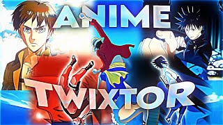 Anime Mix Twixtor Clips 4K 60FPS [upl. by Akelam]