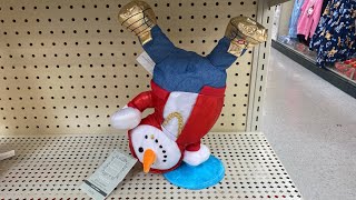 2024 Gemmy Christmas animated spinning hip hop snowman Christmas in Hollis version [upl. by Bor]