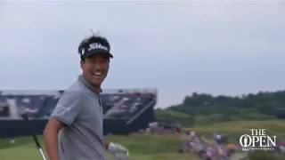 quotOOOOOO BABYquot Kevin Na HOLE IN ONE  The open 2017 [upl. by Ybanrab695]