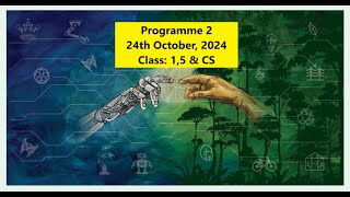 Annual Cultural Programme 2024  CGS NC  Class 1 5 amp CS  Programme 2  24th October 2024 [upl. by Reitman]