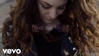 Lorde  Take The Stage VEVO LIFT UK [upl. by Nosretep901]