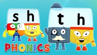 Phonics  Learn to Read  Using the Letter Teams  Alphablocks [upl. by Thorin]