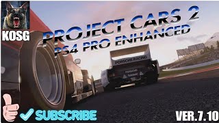 PROJECT CARS 2 PS4 PRO ENHANCED Ver710 G29Magnetic ShiftersInverted Pedalswheel amp pedal cam [upl. by Dulcia]