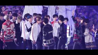 BTS x GOT7 x SEVENTEEN Moment SBS Gayo Daejun 2018 [upl. by Ahsats]