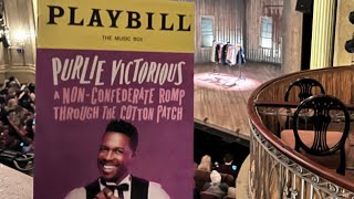 Purlie Victorious Curtain Call in Final Week Leslie Odom Jr broadway nyc [upl. by Lothario]