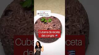 Receta de Congris Cubano 🇨🇺 [upl. by Antonie]