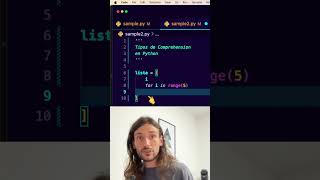 Tipos de Comprehension en Python [upl. by Lovering]