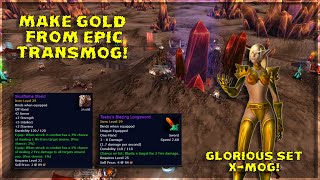 WoW Silithus Transmog Farm 500K An Hour Farm  Dragonflight Goldfarming [upl. by Magulac]