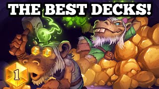 The FIVE BEST DECKS to hit LEGEND in Standard Wild and Twist [upl. by Llenehs806]