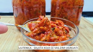 LJUTENICA SALATA KOJA CE VAS ZIMI UGREJATIZA SVE GURMANE KOJI VOLE LJUTO [upl. by Ijies882]