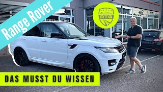 Schwachstellen Range Rover Sport L494 Serie II Autobiography Dynamic Kaufberatung gebraucht und gut [upl. by Karlow]