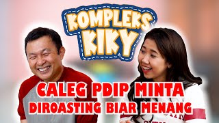 CALEG PDIP MINTA DIROASTING  KIKY SAPUTRI DUKUNG 03 [upl. by Sylas400]