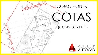 AUTOCAD  Como acotar Planos con diagonales [upl. by Gerhardt]