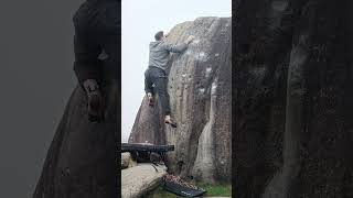 Pack 6C  Burbage South Valley climbing bouldering rockclimbing outdoorclimbing [upl. by Nanis]