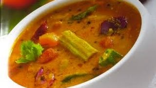 Sambar recipe in hindi [upl. by Ynaffik]