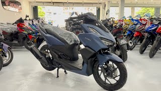 Honda Vario 160 SE 2024  Matte Blue Walkaround [upl. by Ahsikyw]