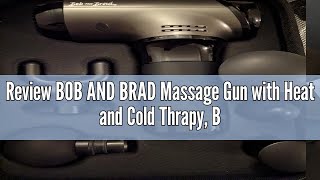 Review BOB AND BRAD Massage Gun with Heat and Cold Thrapy Bob and Brad T2 Pro Massage Gun Deep Tiss [upl. by Notlek]