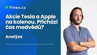 📈 Akcie Tesla a Apple na kolenou Přichází čas akciových medvědů Analýza [upl. by Dame]