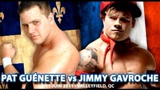 Pat Guénette VS Jimmy Gavroche  MWF 11 Juin 2011 [upl. by Gasparo968]