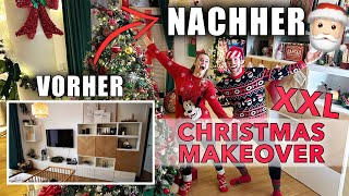 Wir dekorieren 3 Tage unsere Traumwohnung  XXL CRISTMAS MAKEROVER [upl. by Oj6]