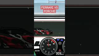 FERARI VS PORCHE🔥🔥trending youtubeshorts shortsfeed shorts cars automobile ferrari porche [upl. by Va]