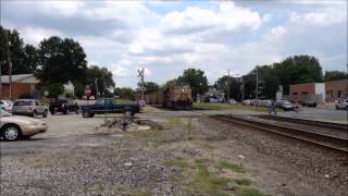 3 UP Coal Trains In Maplewood MO 073014 [upl. by Eignat]