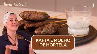 KAFTA AO MOLHO DE HORTELÃ [upl. by Coucher]