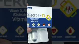 Ferol D Capsule Uses in UrduFerol D Tablet UsesFerol D Tablet BenefitsFerol D CapsuleVitamin D3 [upl. by Burbank]