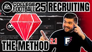 HOW TO USE SWAY IN COLLEGE FOOTBALL 25 DYNASTY RECRUITING [upl. by Hendry]