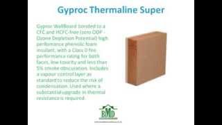 Gyproc Thermaline Super Insulated Plasterboard [upl. by Leahcym]