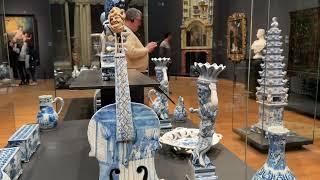 Beautiful Delftware Rijksmuseum [upl. by Topliffe]