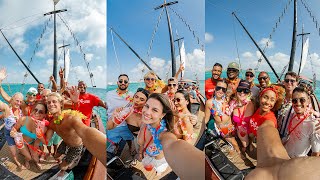 🥳 The Grub And Grog Cruise With Jolly Pirates Aruba [upl. by Onaivatco]