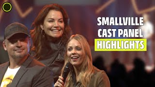 Smallville Cast Reunion  BEST MOMENTS  Erica Durance Tom Welling amp Laura Vandervoort [upl. by Esirec]