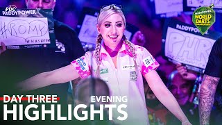 NERVELESS Day Three Evening Highlights  202324 Paddy Power World Darts Championship [upl. by Naujud]