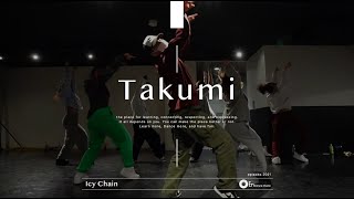 Takumi “ Icy Chain  Saweetie ” En Dance Studio SHIBUYA [upl. by Oinotnaocram]