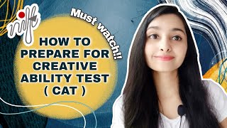 HOW TO PREPARE FOR NIFT CATCREATIVE ABILITY TEST IN 4 MONTHS BEST FREE NIFT  NID COACHING [upl. by Ardnu]