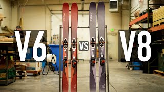 V6 vs V8  Voile Ski Shootout [upl. by Hsetih]