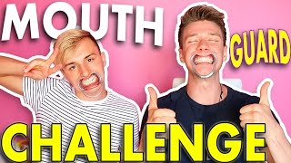 MOUTHGUARD CHALLENGE w Lucas Cruikshank  Collins Key [upl. by Joella]