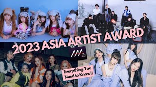 Asia Artist Awards 2023 Host Lineup Tickets [upl. by Inilam]