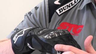 Alpinestars SP1 Glove 2013 Model Review from SportbikeTrackGearcom [upl. by Reinal]