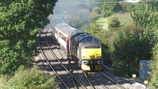 37510 Hemington 28th September 2024 5L46 Castle Donington Yarmouth [upl. by Dolhenty]