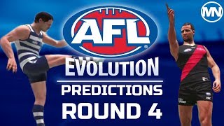 AFL Evolution Predicts Round 4 2019 [upl. by Goldin]