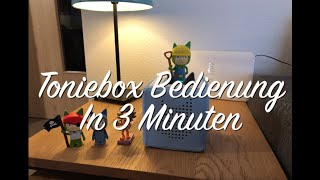 Toniebox Bedienung in 3 Minuten [upl. by Yerhpmuh]