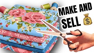 5 Sewing Projects to MAKE and SELL To make in under 10 minutes [upl. by Turk]