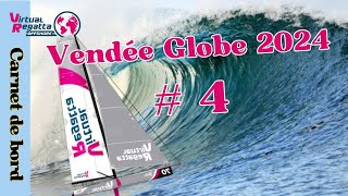 Vendée Globe 2024  Carnet de bord 4  Virtual Regatta offshore [upl. by Nadda]