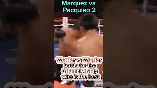 Marquez vs Pacquiao 2 Battle for Championship 🏆 boxing knockdown knockoutpower fypシ゚viral [upl. by Wilt]